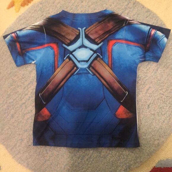 Captain America size 7 t-shirt - Picture 2 of 5